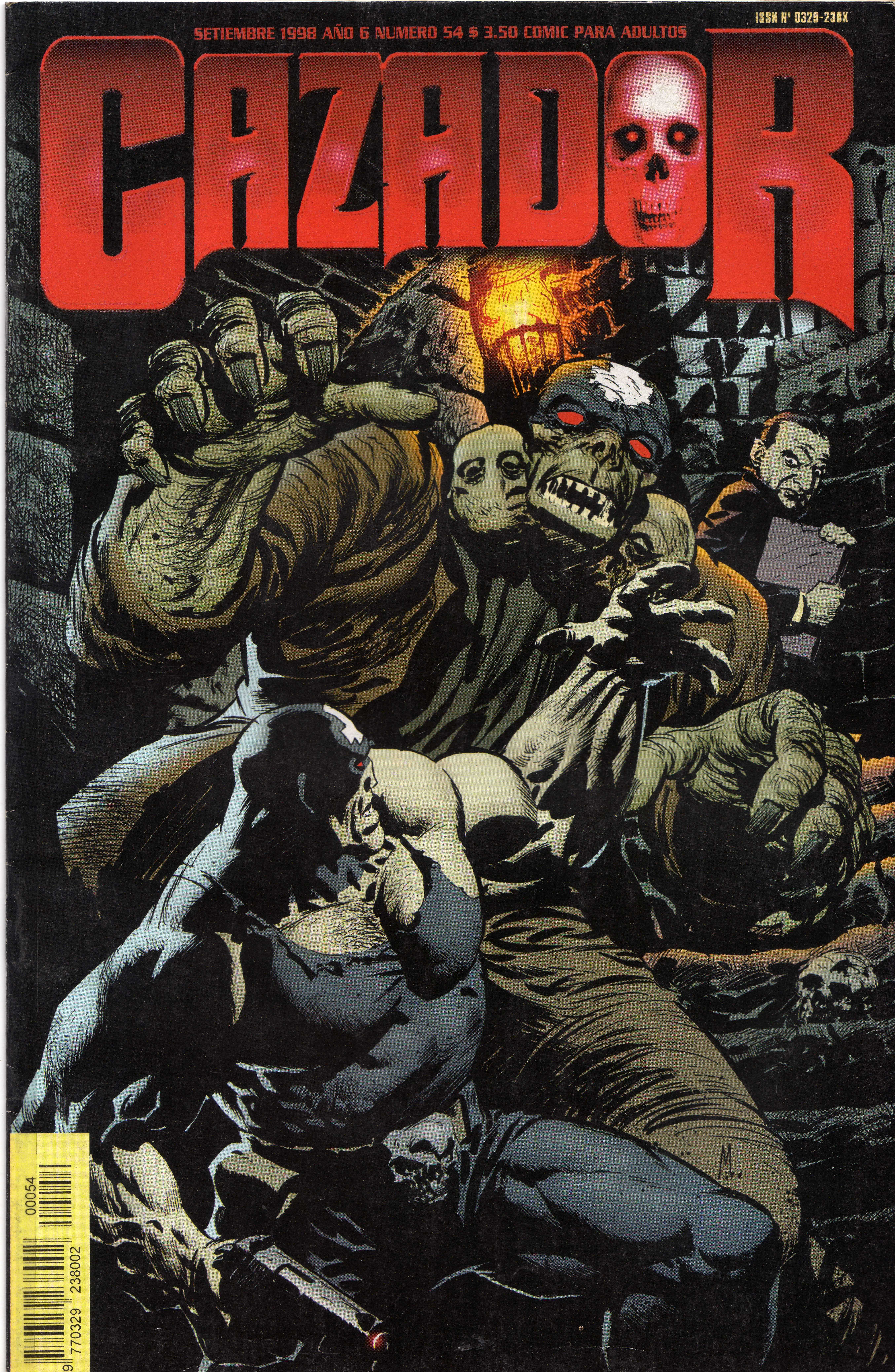 Carátula El cazador 54.cbr