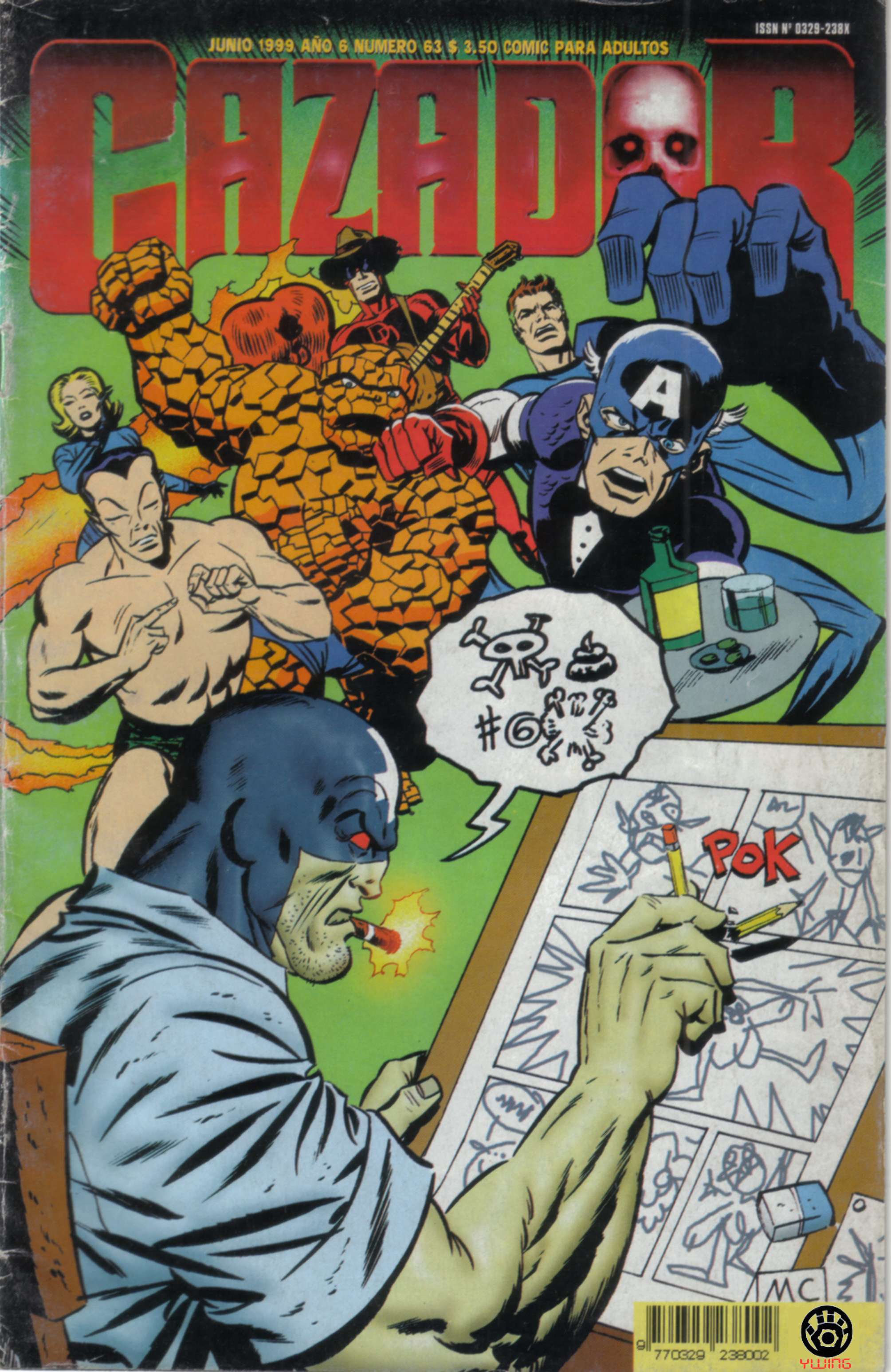 Carátula El cazador 63.cbr