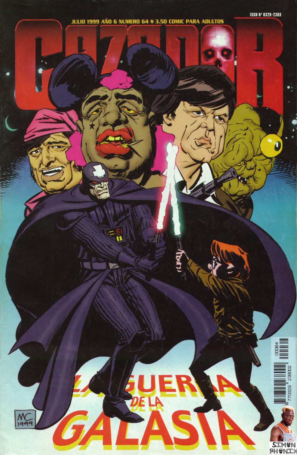 Carátula El cazador 64.cbr