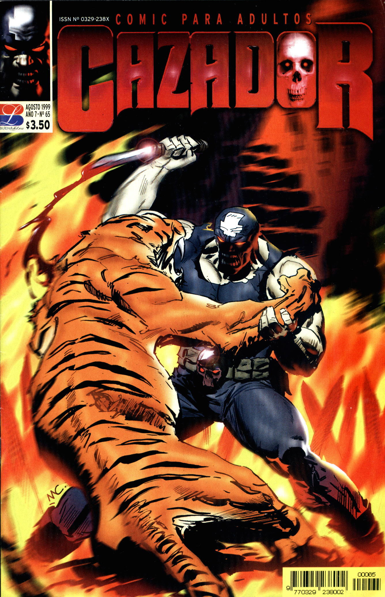 Carátula El cazador 65.cbr