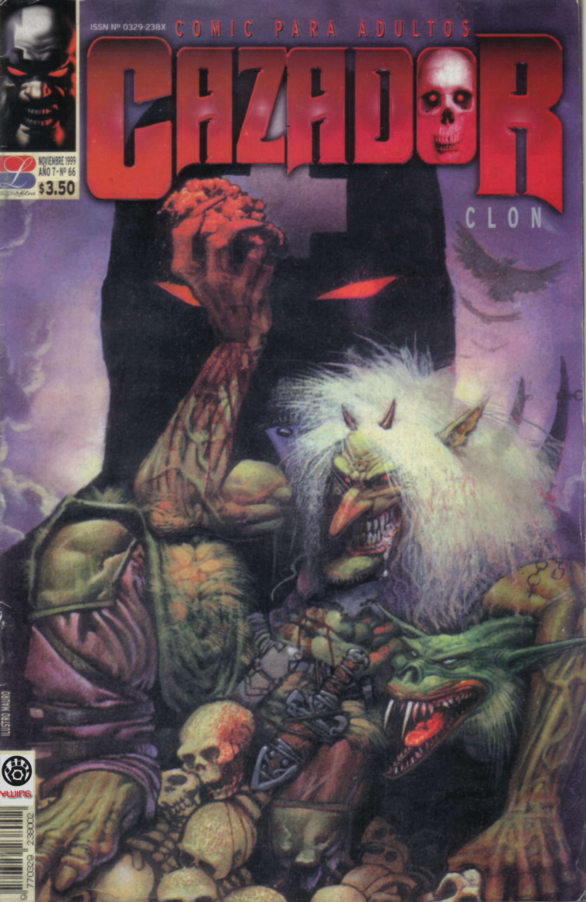 Carátula El cazador 66-Clon.cbr