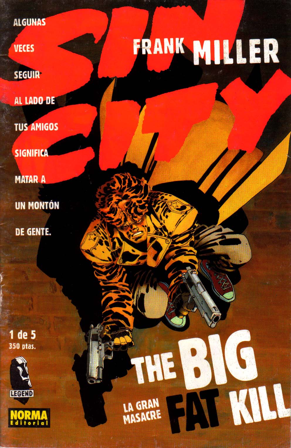 Carátula SIN CITY 3 La gran Matanza.cbr