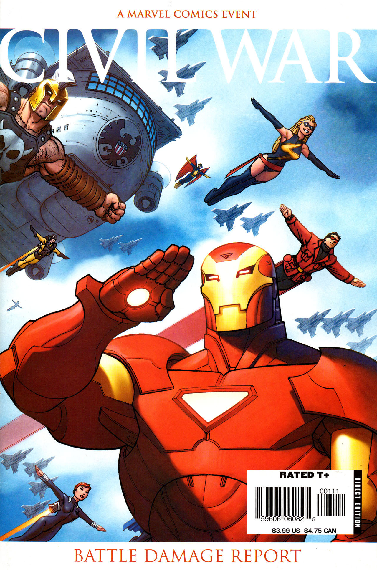 Carátula 106 Civi War Battle Damage Report.cbr