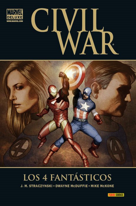 Carátula 039. Civil War - Los 4 Fantasticos.cbr