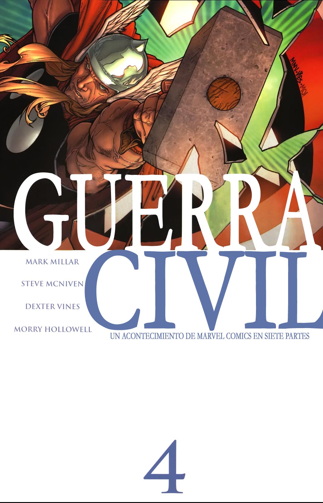 Carátula 047 Civil War IV.cbr