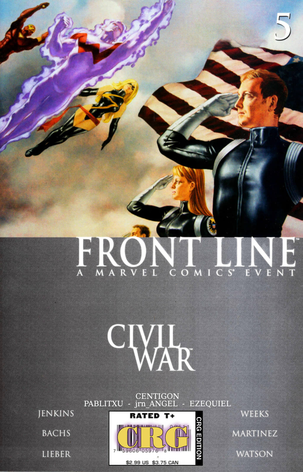 Carátula 037 Civil War Front Line 05.cbr