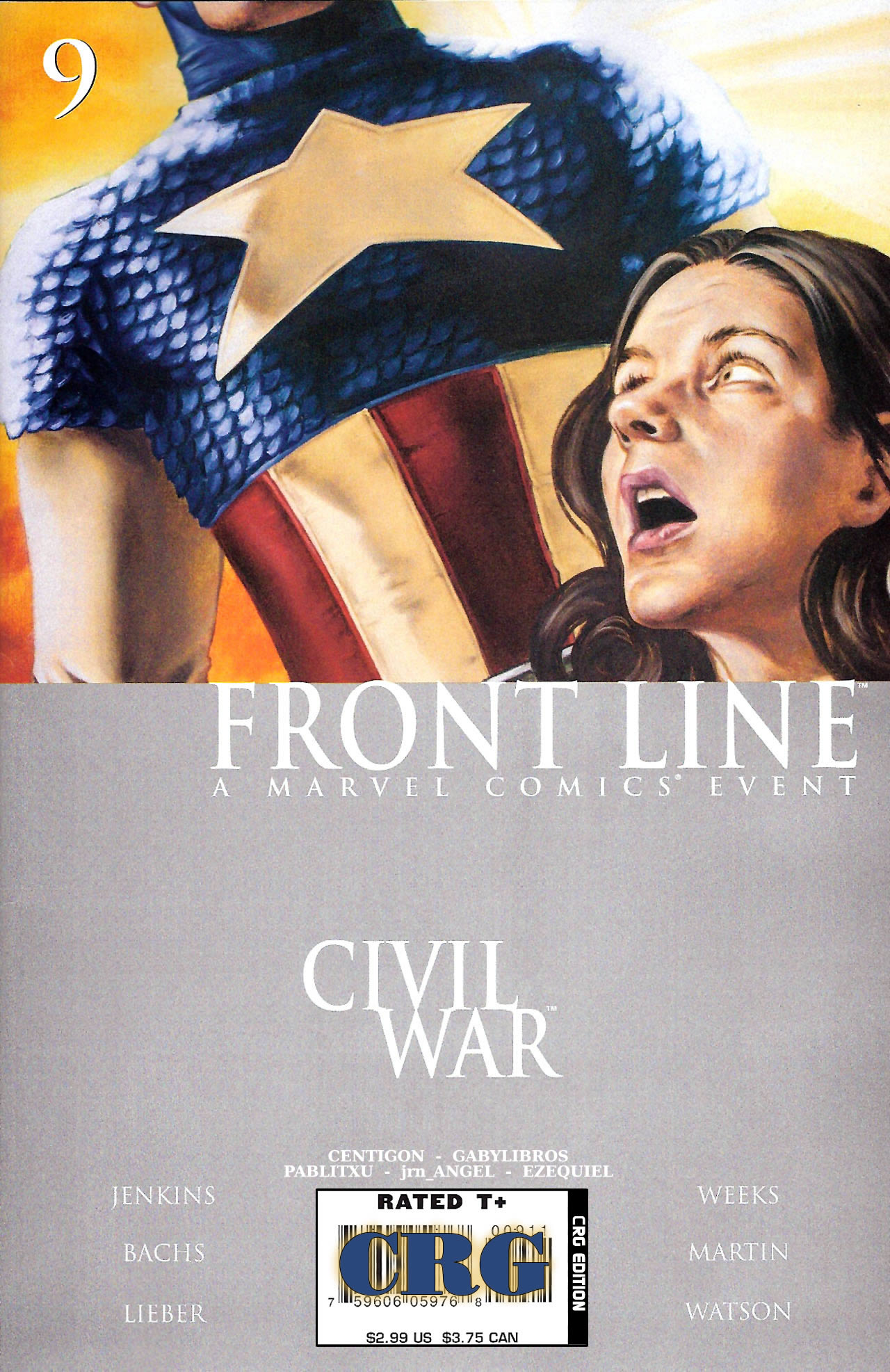 Carátula 080 Civil War Front Line 09.cbr