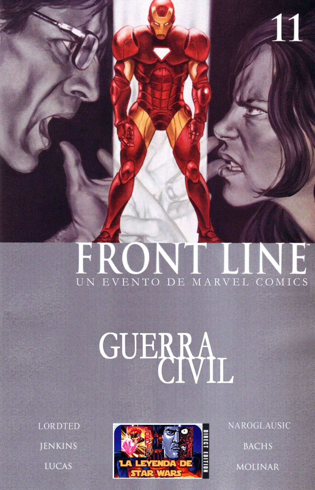 Carátula 101 Civil War Front Line 11.cbr