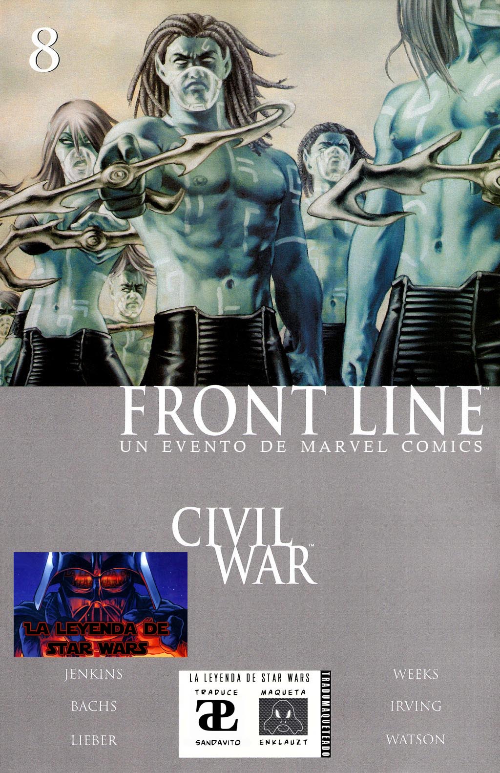 Carátula 071 Civil War FrontLine 08.cbr
