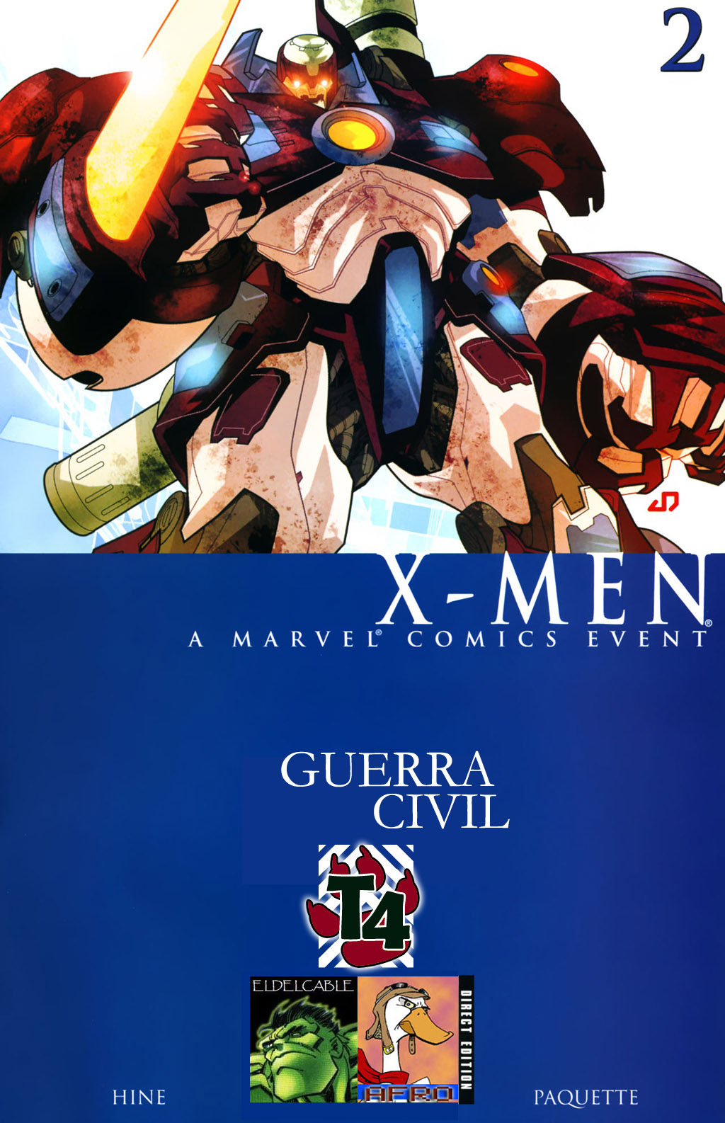 Carátula 039 Civil War X-Men 02.cbr