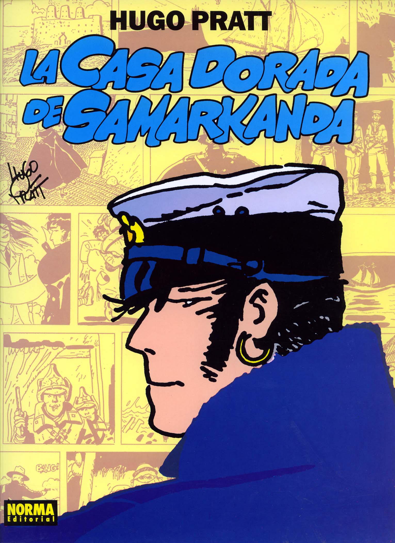 Carátula Corto_Maltes_-_La_Casa_Dorada_de_Samarkanda.cbr