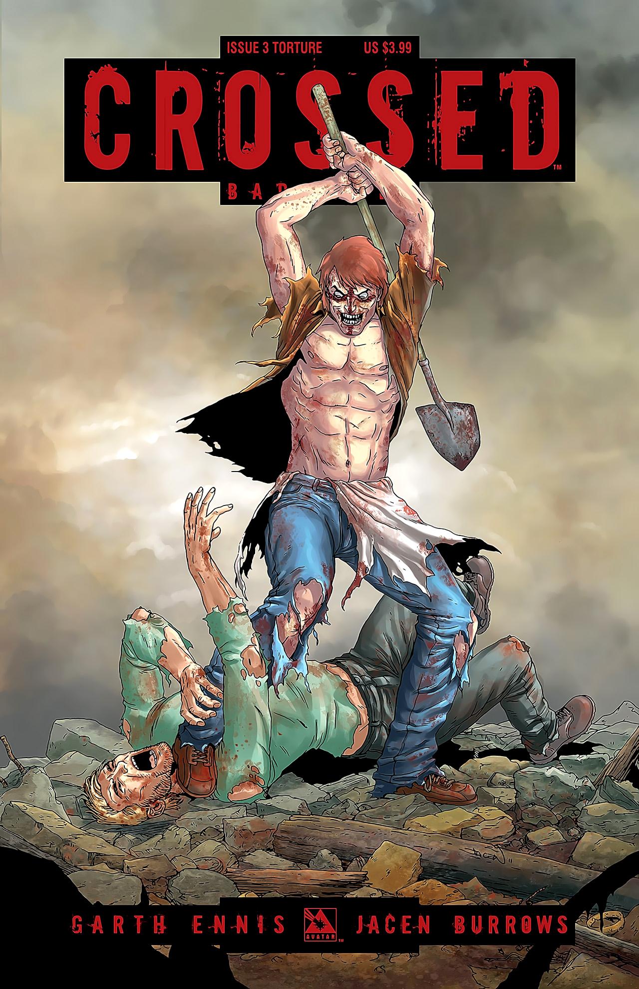 Carátula Crossed - Badlands #003.cbr