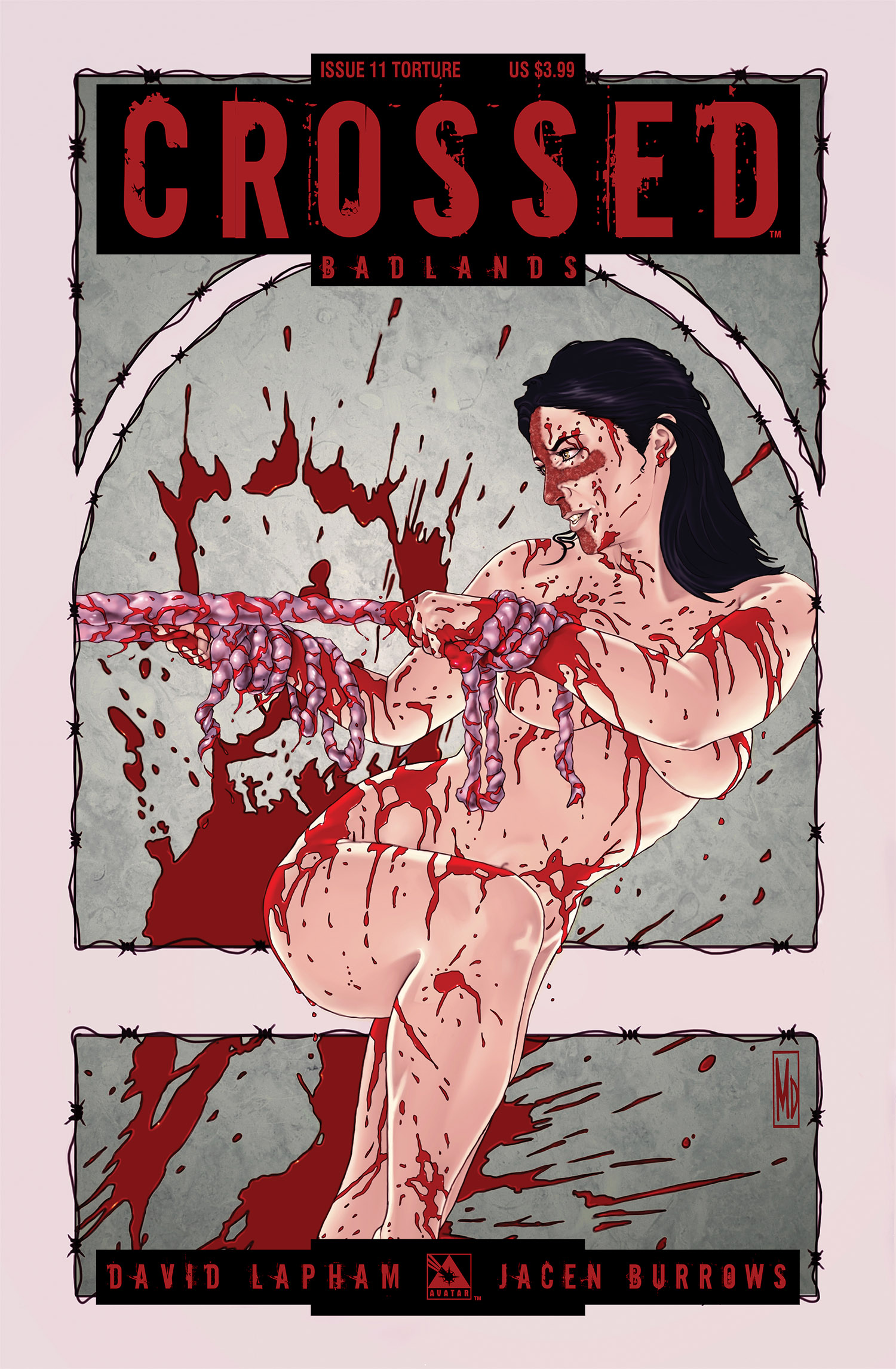 Carátula Crossed - Badlands #011.cbr