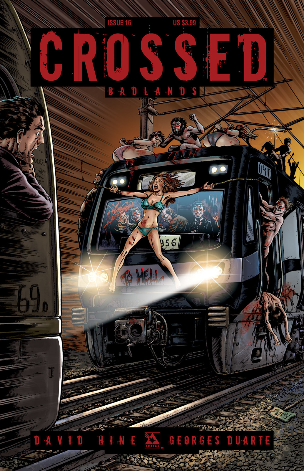 Carátula Crossed - Badlands #016.cbr