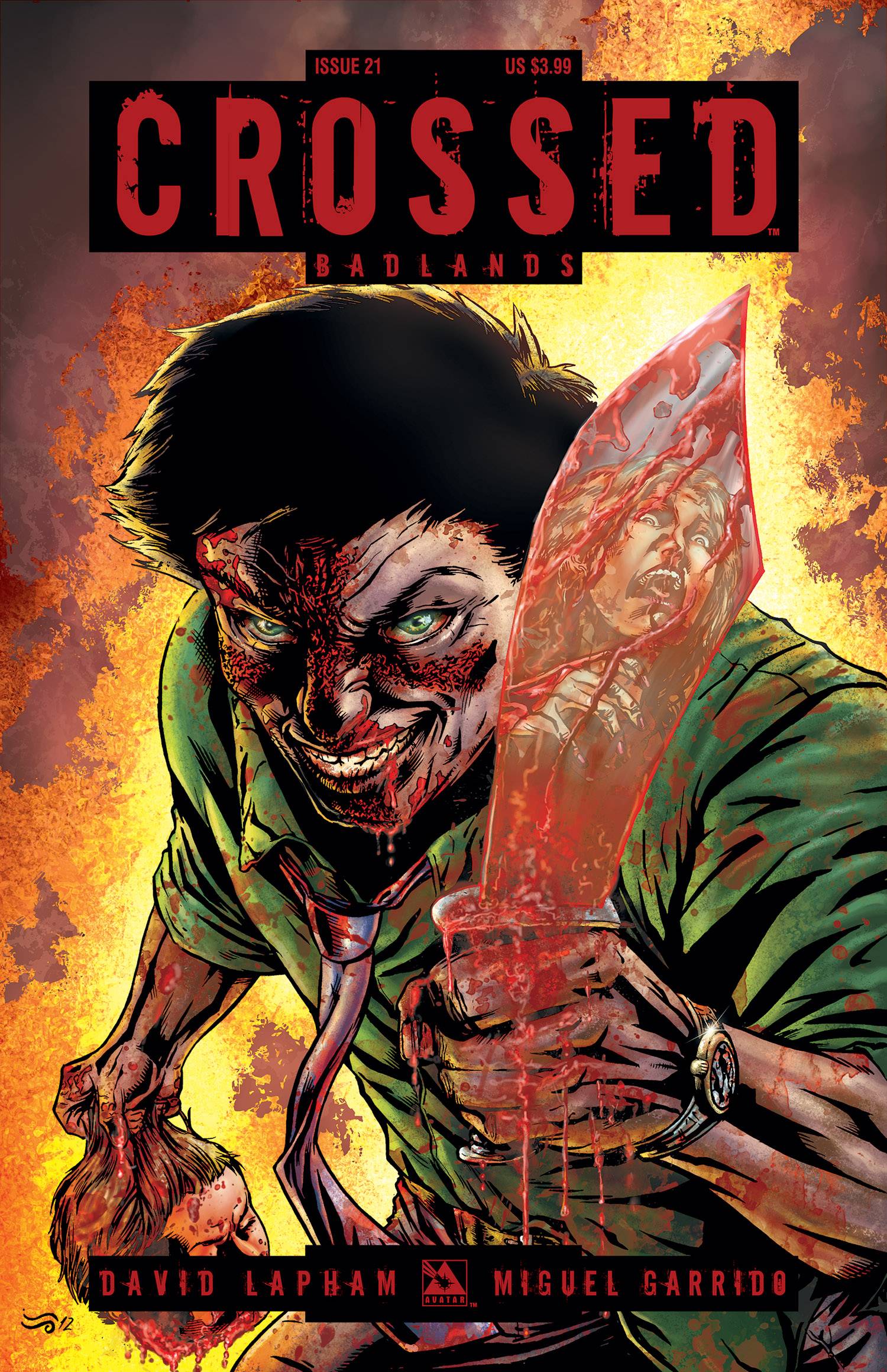 Carátula Crossed - Badlands #021.cbr
