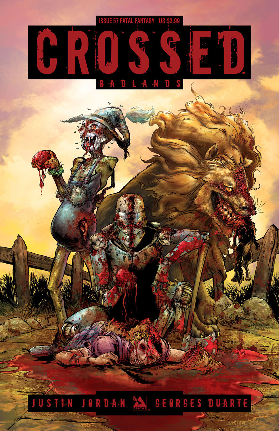 Carátula Crossed - Badlands #057.cbr