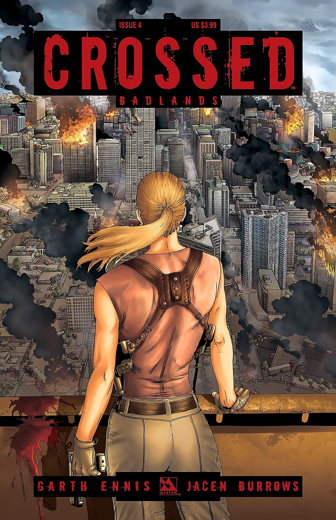 Carátula Crossed - Badlands #004.cbr