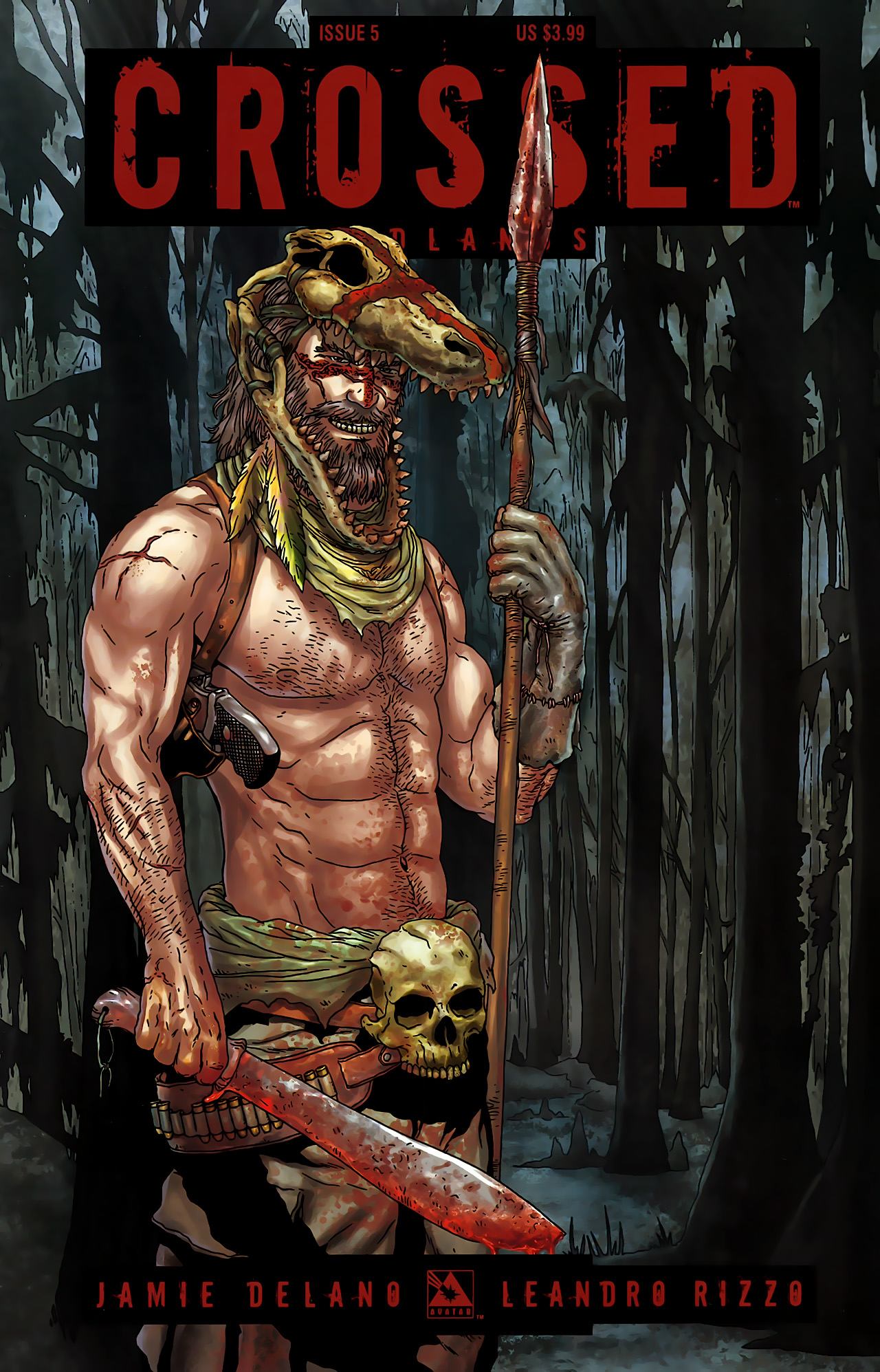 Carátula Crossed - Badlands #005.cbr