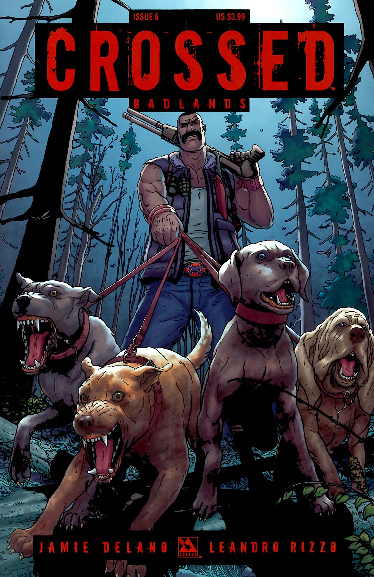 Carátula Crossed - Badlands #006.cbr