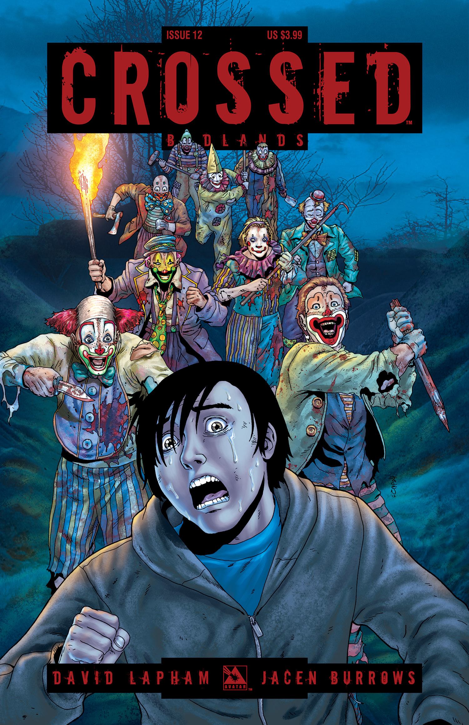 Carátula Crossed - Badlands #012.cbr