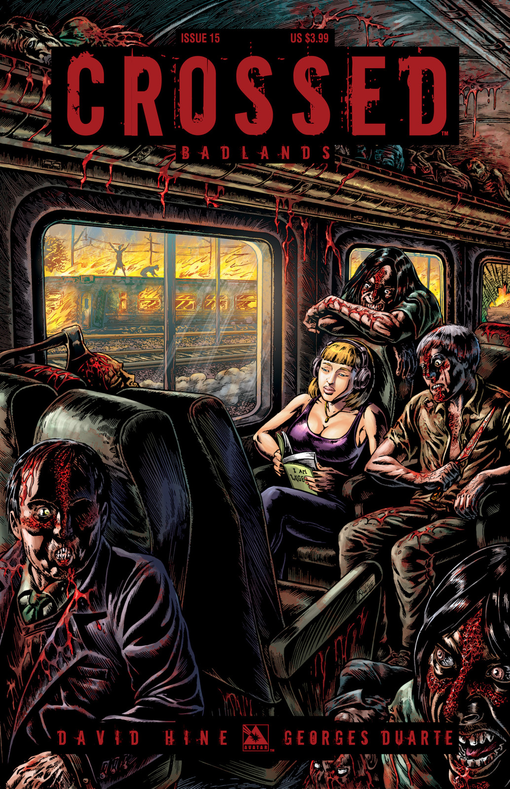 Carátula Crossed - Badlands #015.cbr