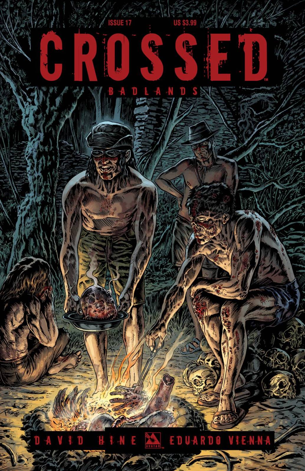 Carátula Crossed - Badlands #017.cbr