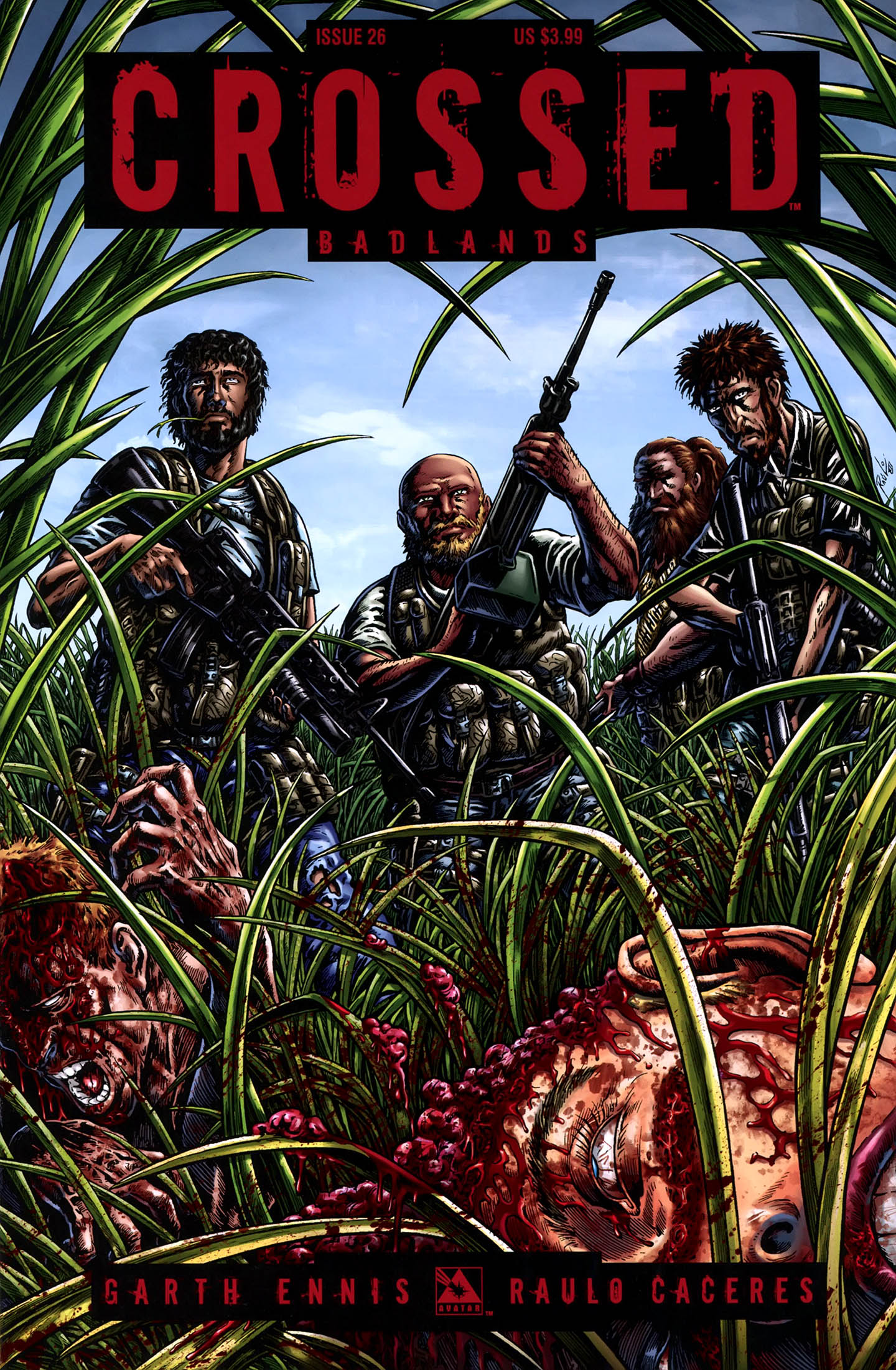 Carátula Crossed - Badlands #026.cbr