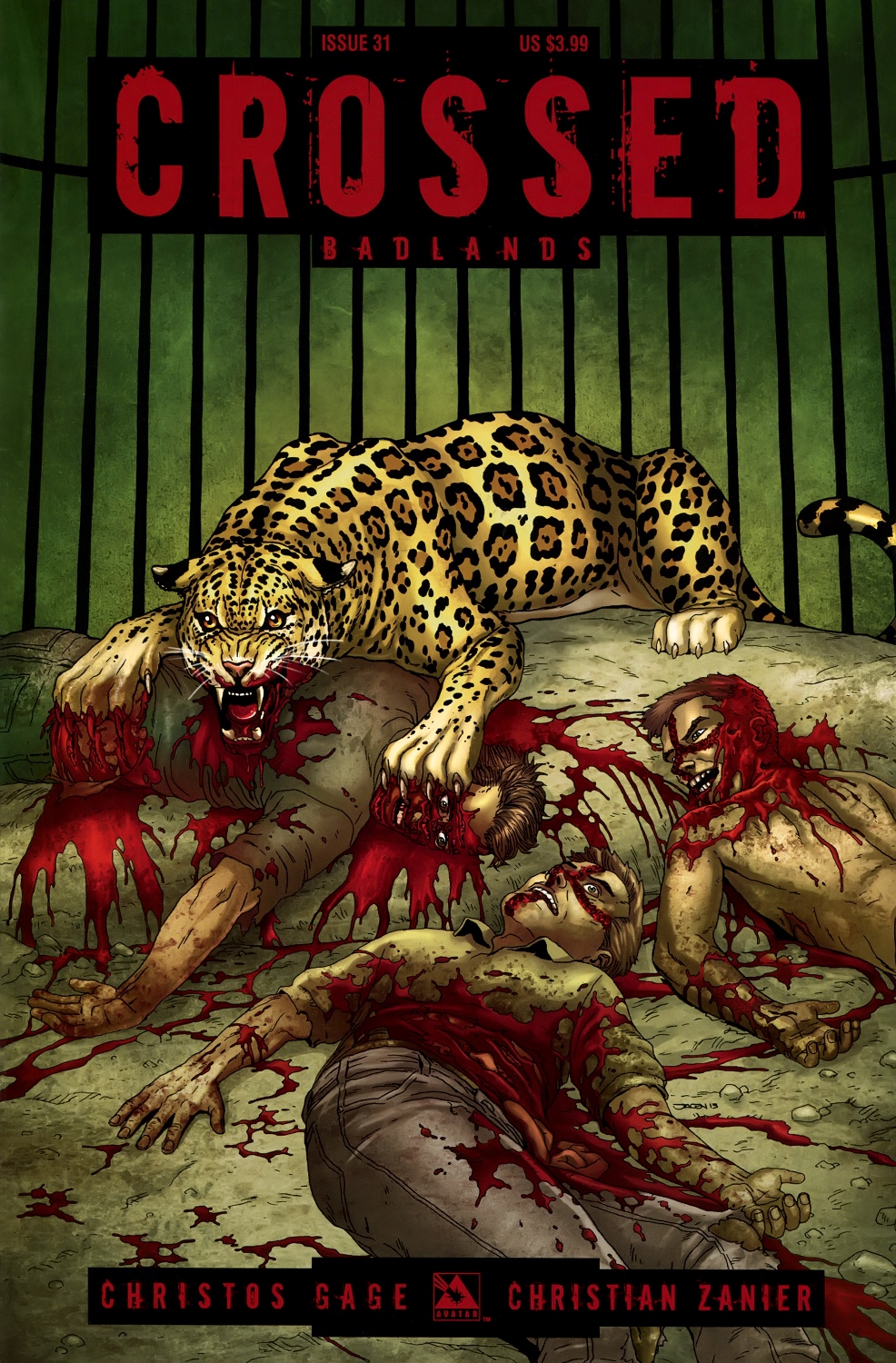 Carátula Crossed - Badlands #031.cbr