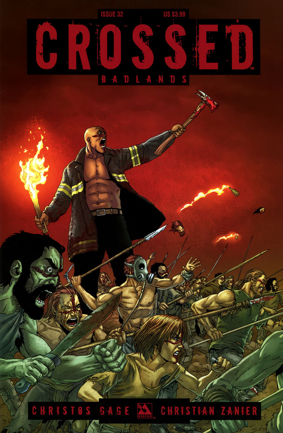 Carátula Crossed - Badlands #032.cbr