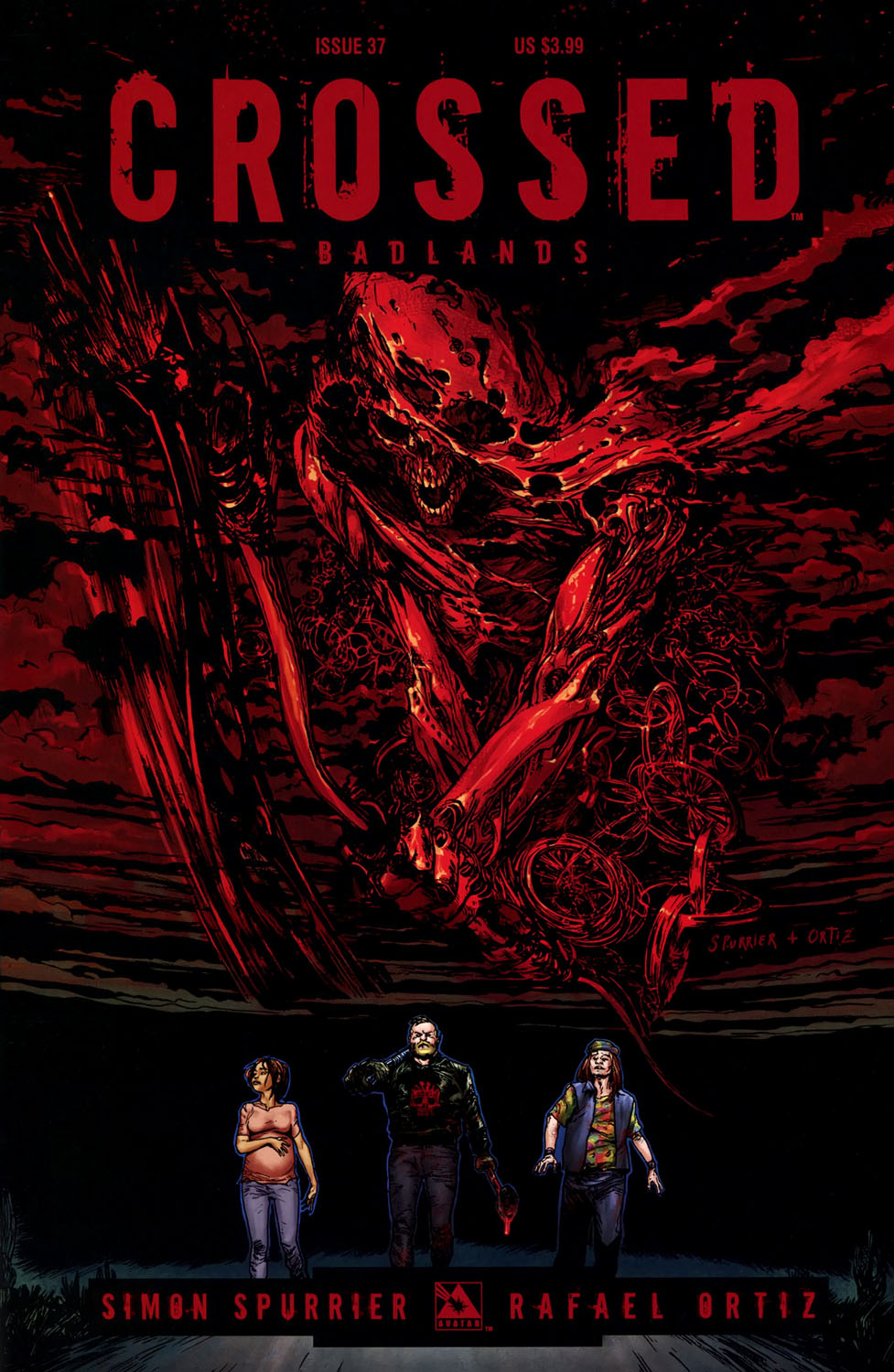 Carátula Crossed - Badlands #037.cbr