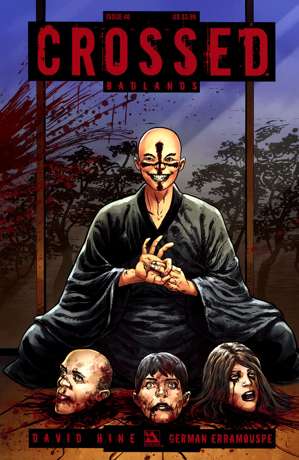 Carátula Crossed - Badlands #040.cbr