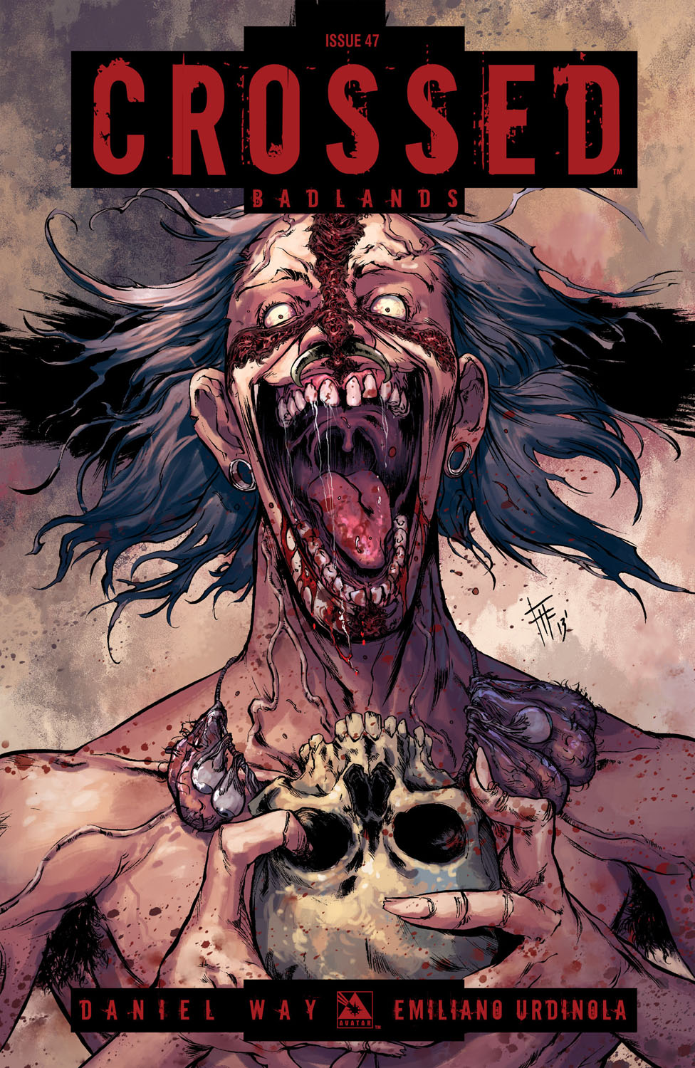 Carátula Crossed - Badlands #047.cbr