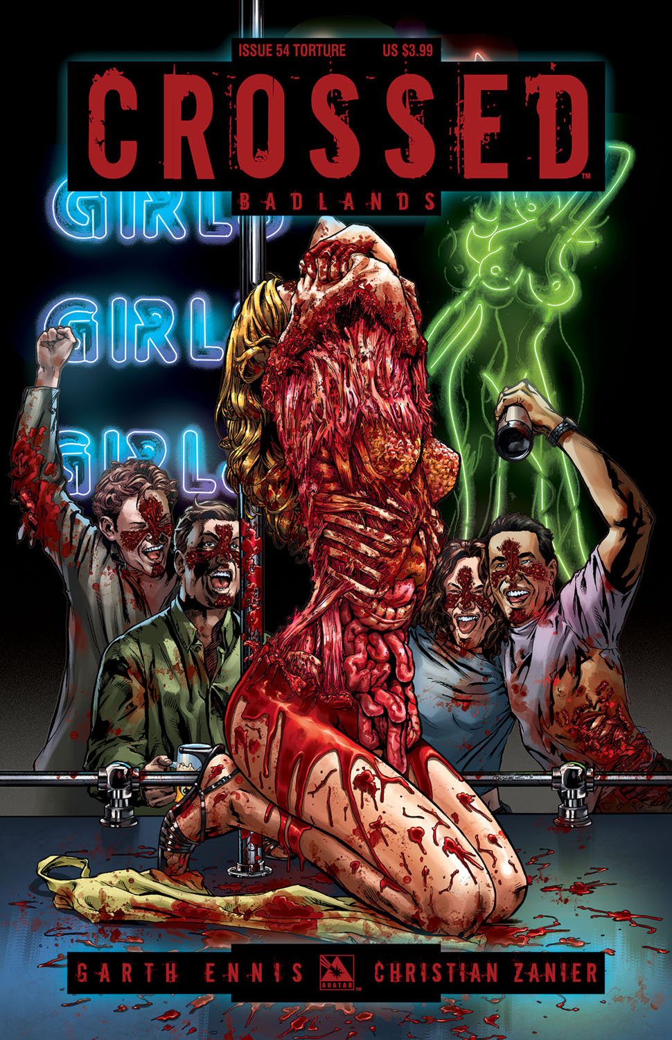 Carátula Crossed - Badlands #054.cbr