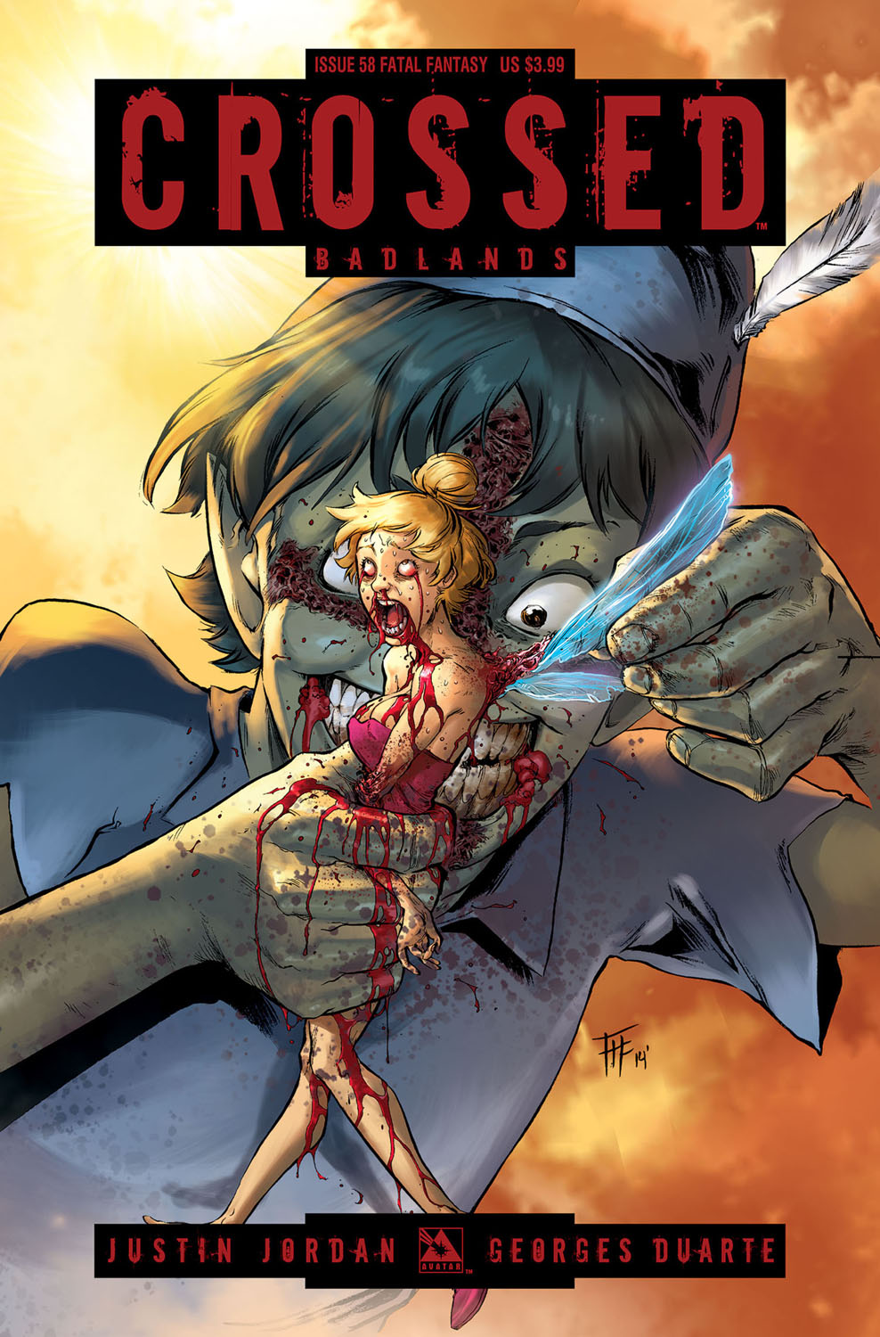 Carátula Crossed - Badlands #058.cbr