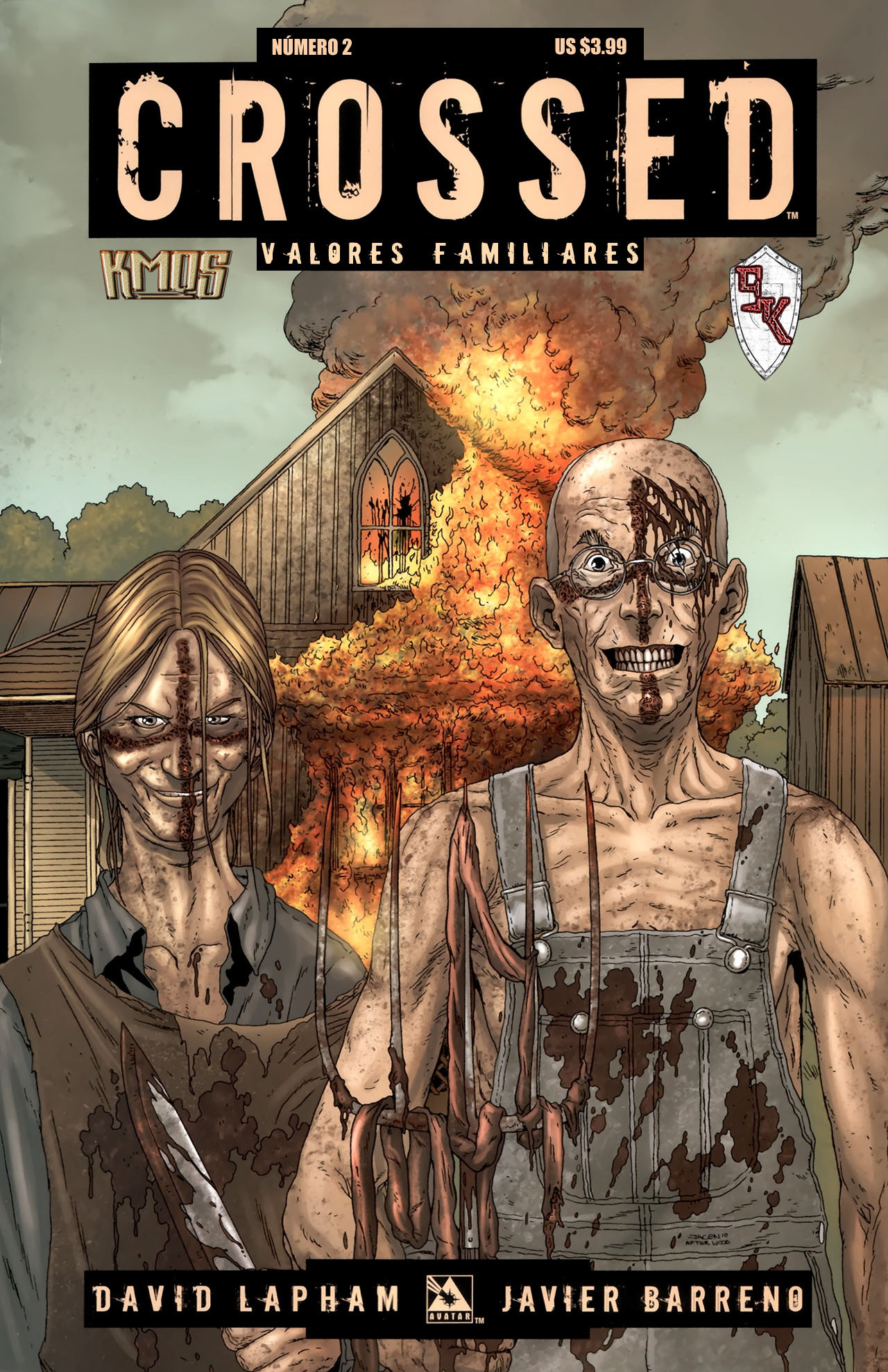 Carátula Crossed - Family Values 2 de 7.cbr