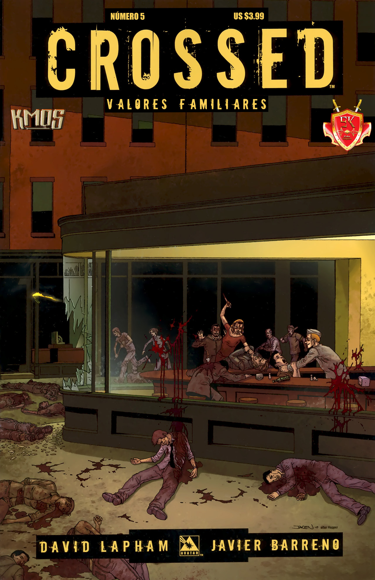 Carátula Crossed - Family Values 5 de 7.cbr