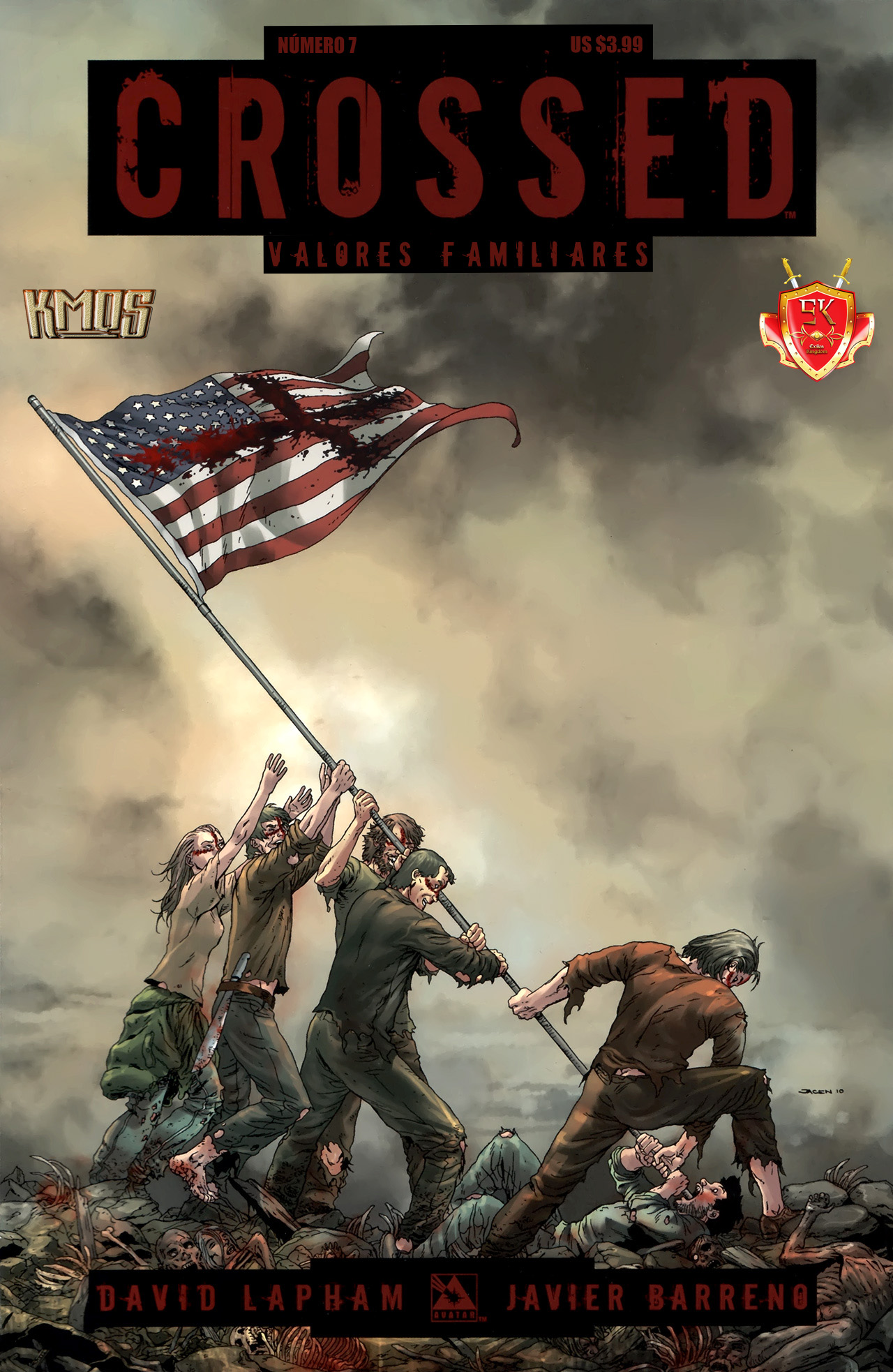 Carátula Crossed - Family Values 7 de 7.cbr