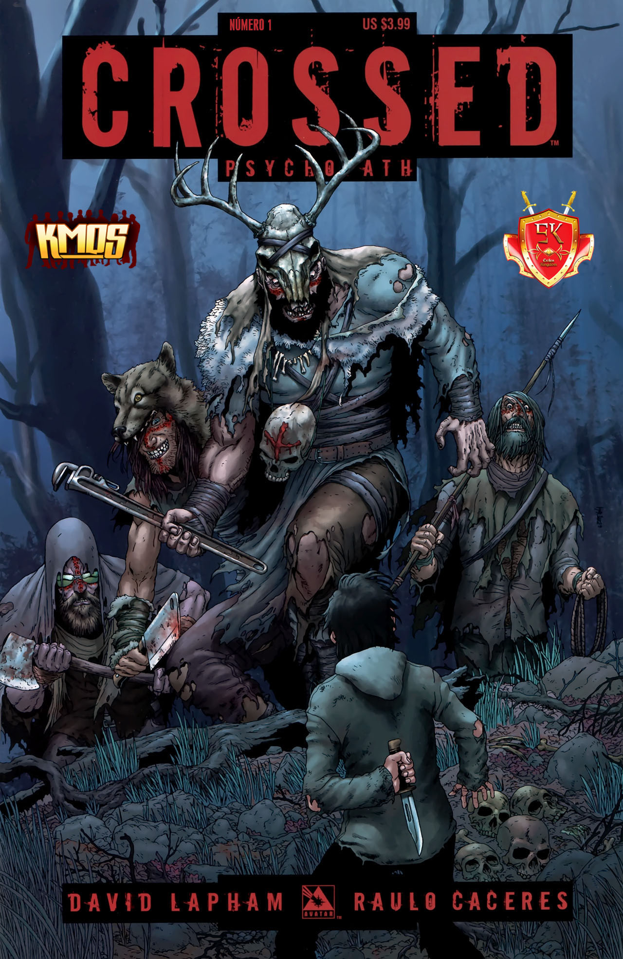 Carátula Crossed - Psychopath 1 de 7.cbr