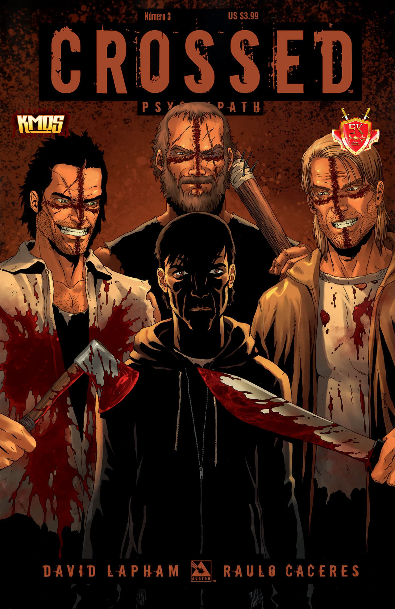 Carátula Crossed - Psychopath 3 de 7.cbr