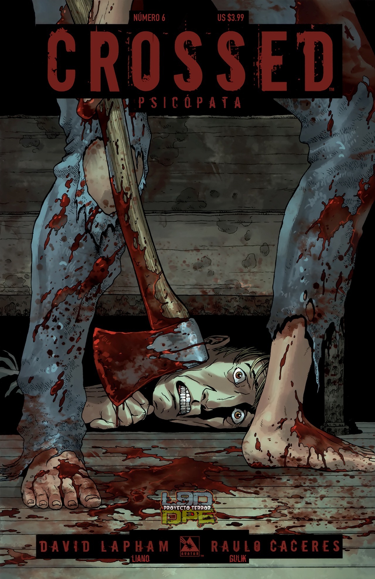 Carátula Crossed - Psychopath 6 de 7.cbr