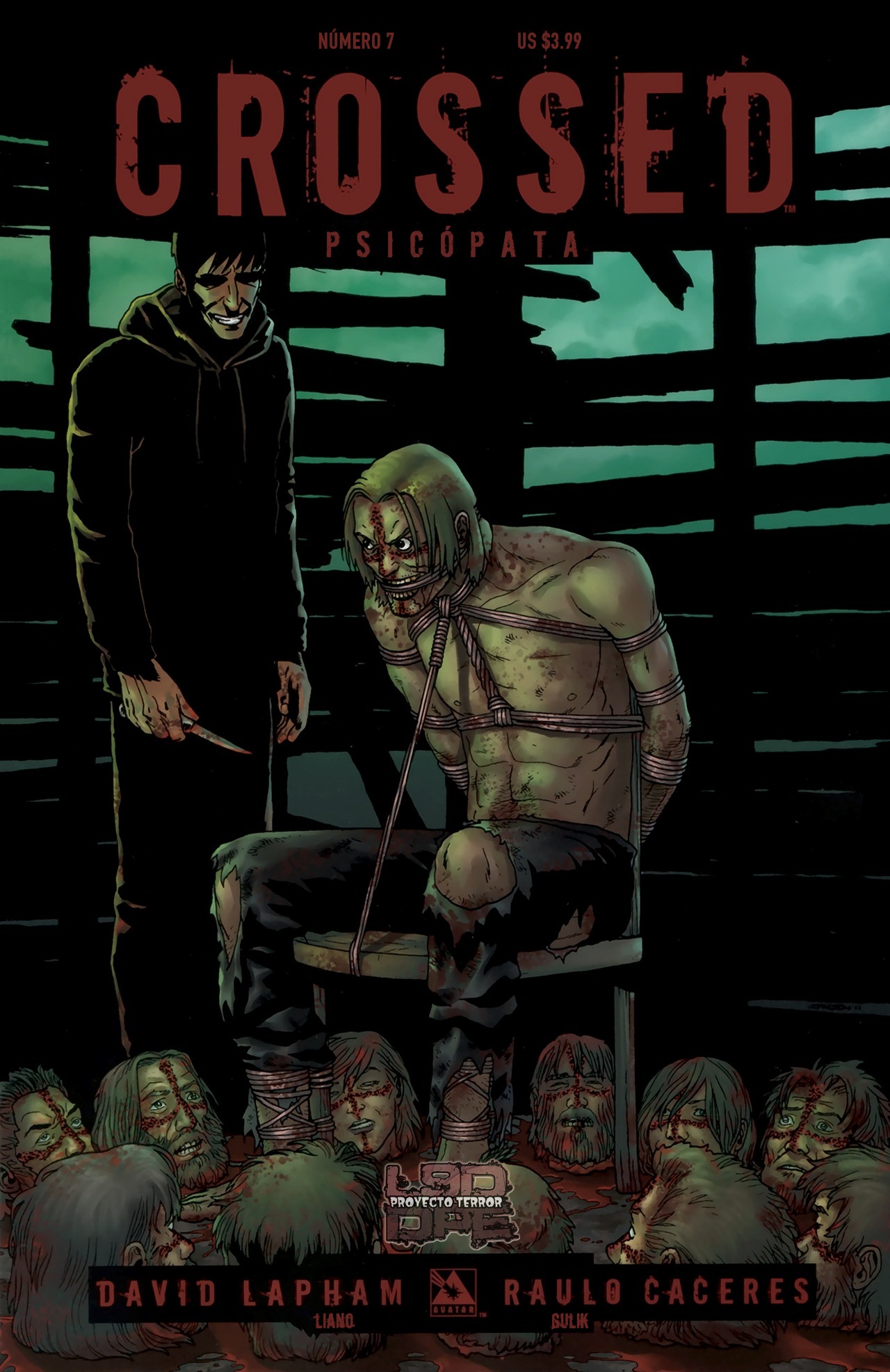 Carátula Crossed - Psychopath 7 de 7.cbr