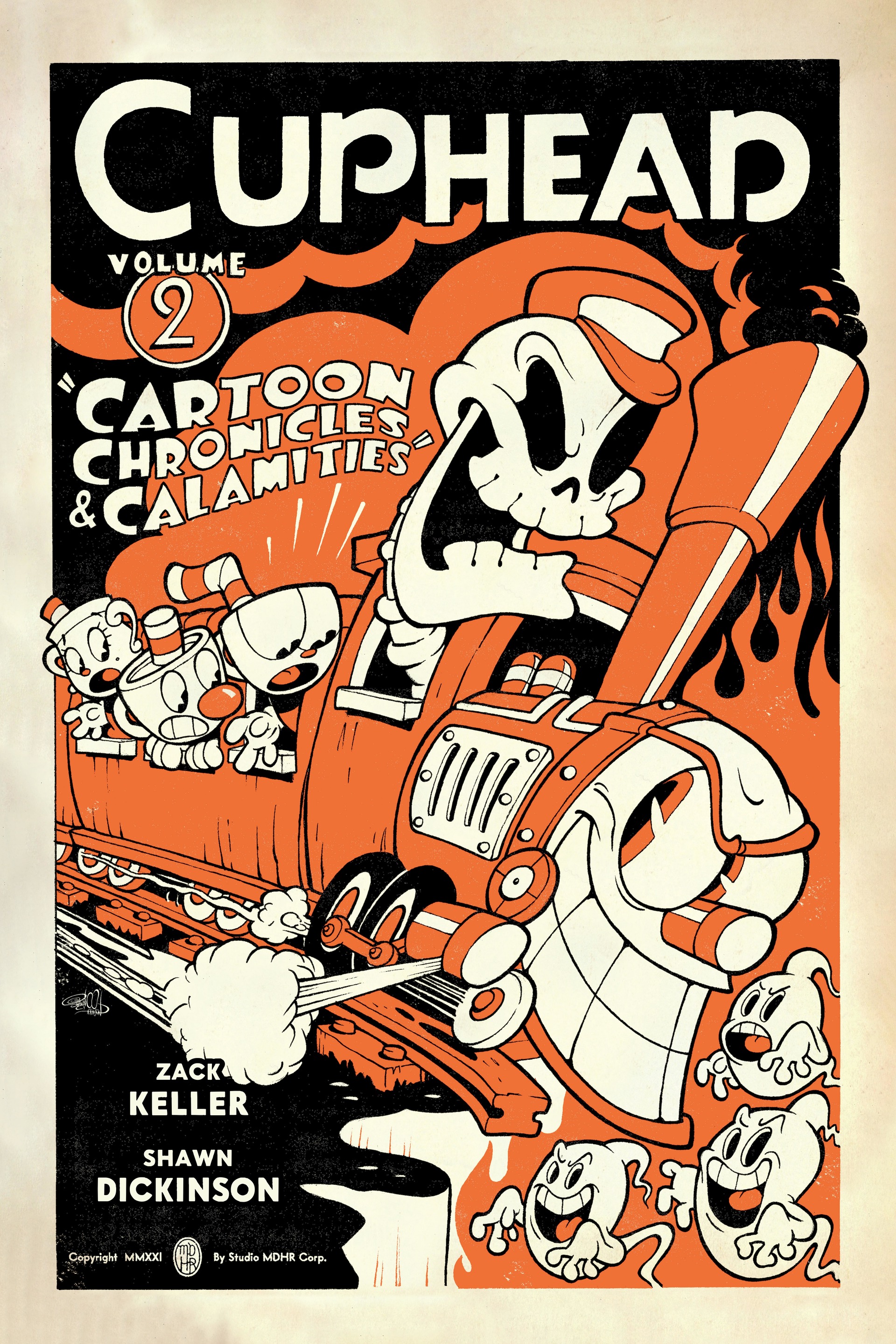 Carátula Cuphead Vol.02 Cartoon Chronicles & Calamities (2021).cbr