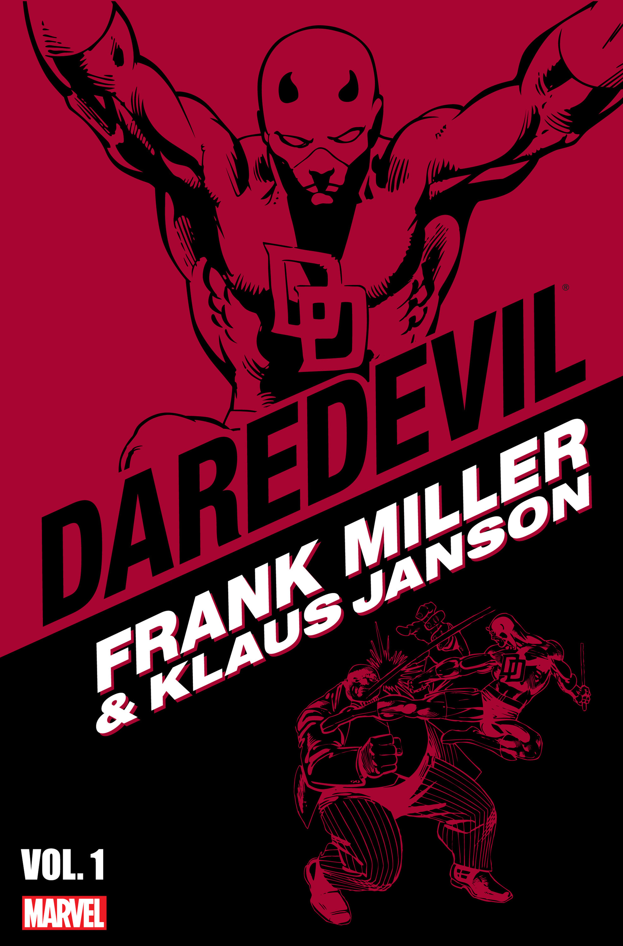 12 Daredevil de Frank Miller y Klaus Janson I.cbr