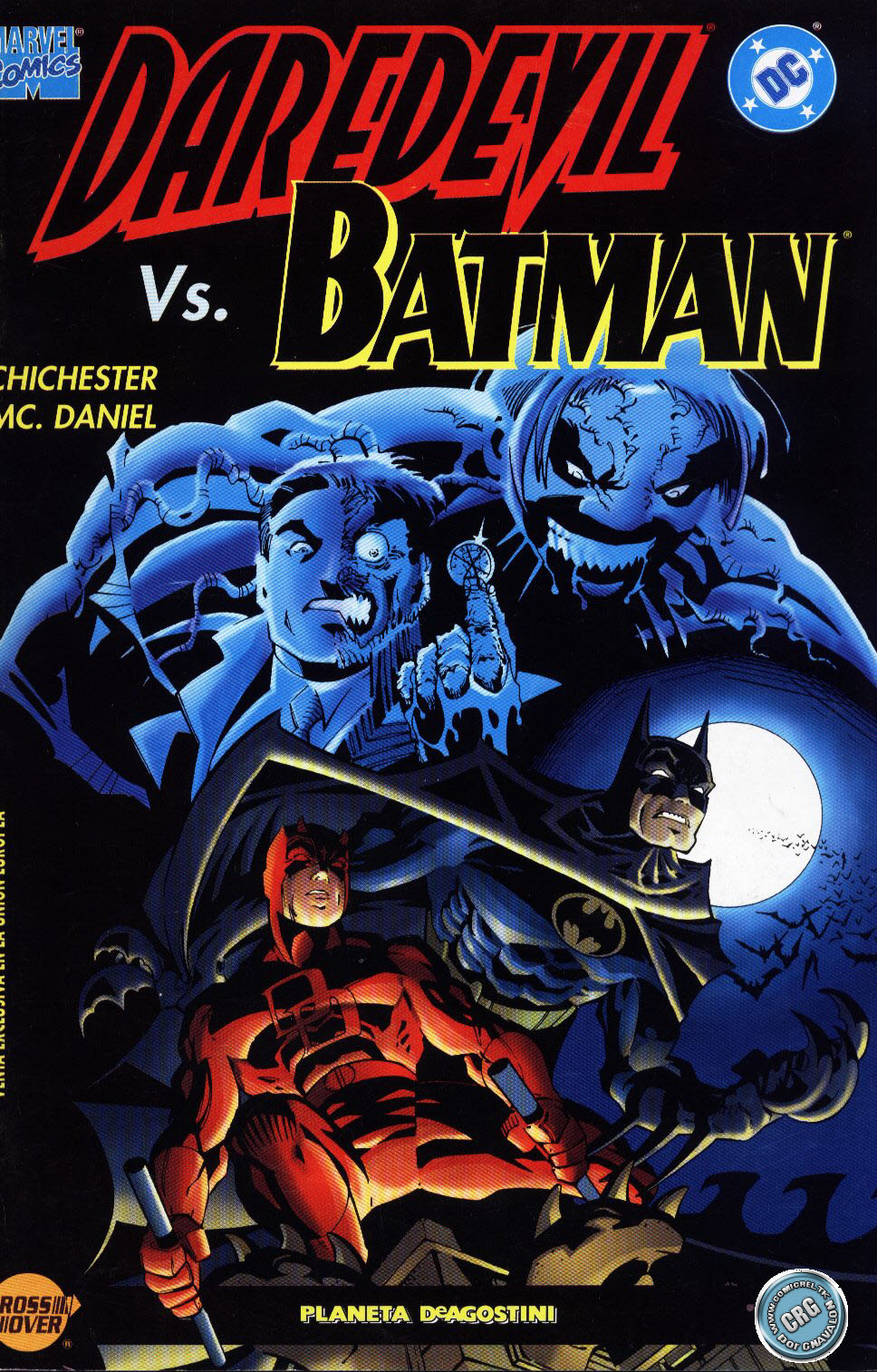 Carátula Daredevil vs Batman MARVEL & DC UNIDOS.cbr