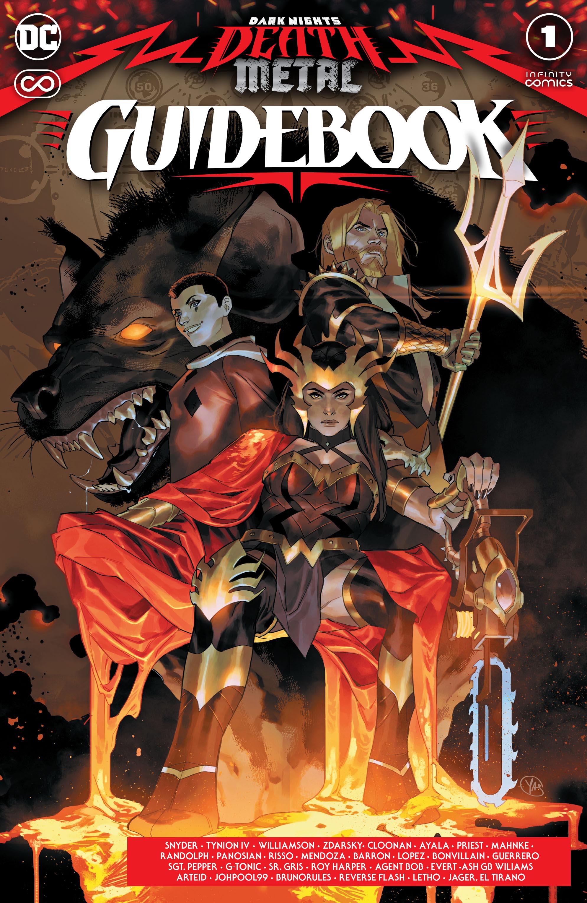 Carátula Dark Nights Death Metal #05 - Guidebook #01.cbr