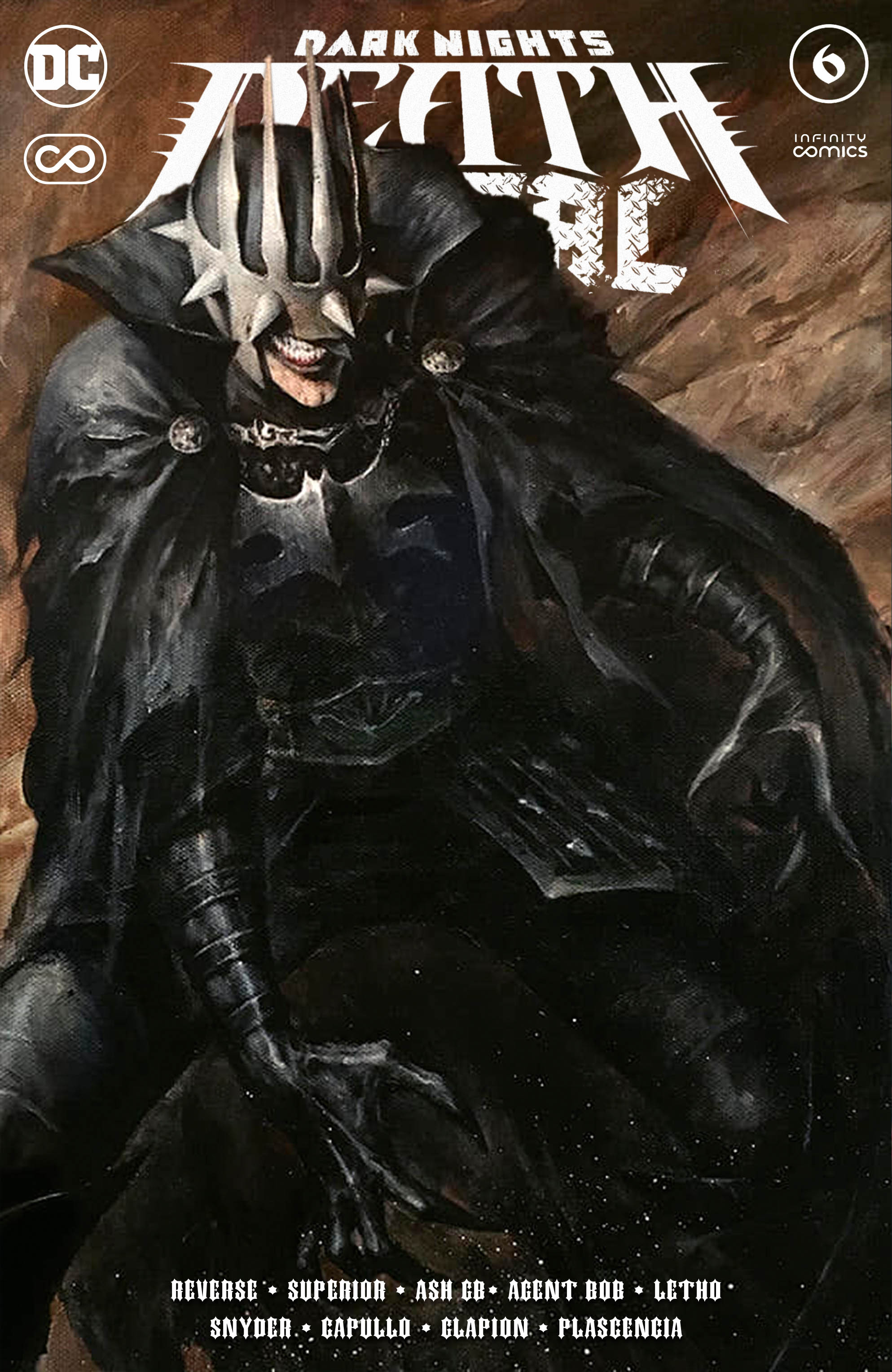 Carátula Dark Nights Death Metal #21 - Death Metal #06.cbr