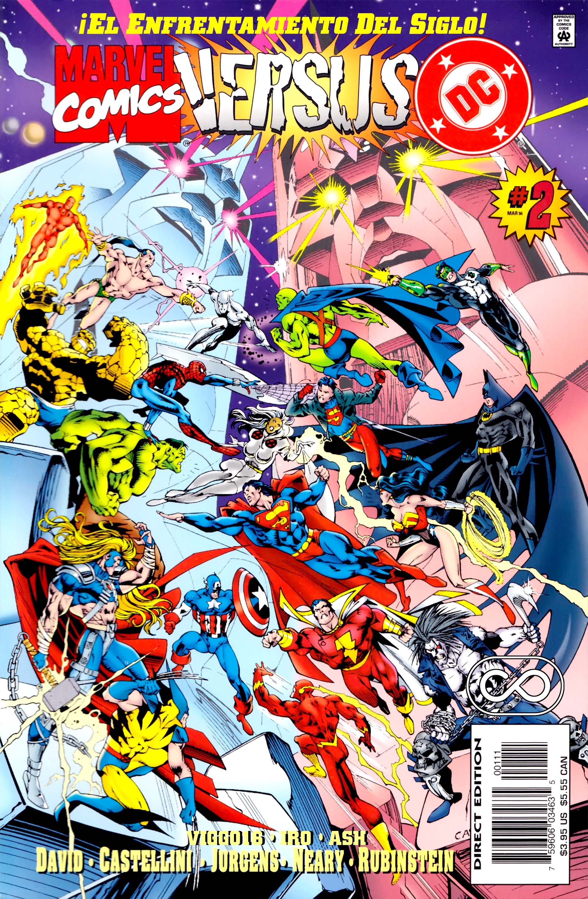 Carátula Dc vs Marvel 2.cbr