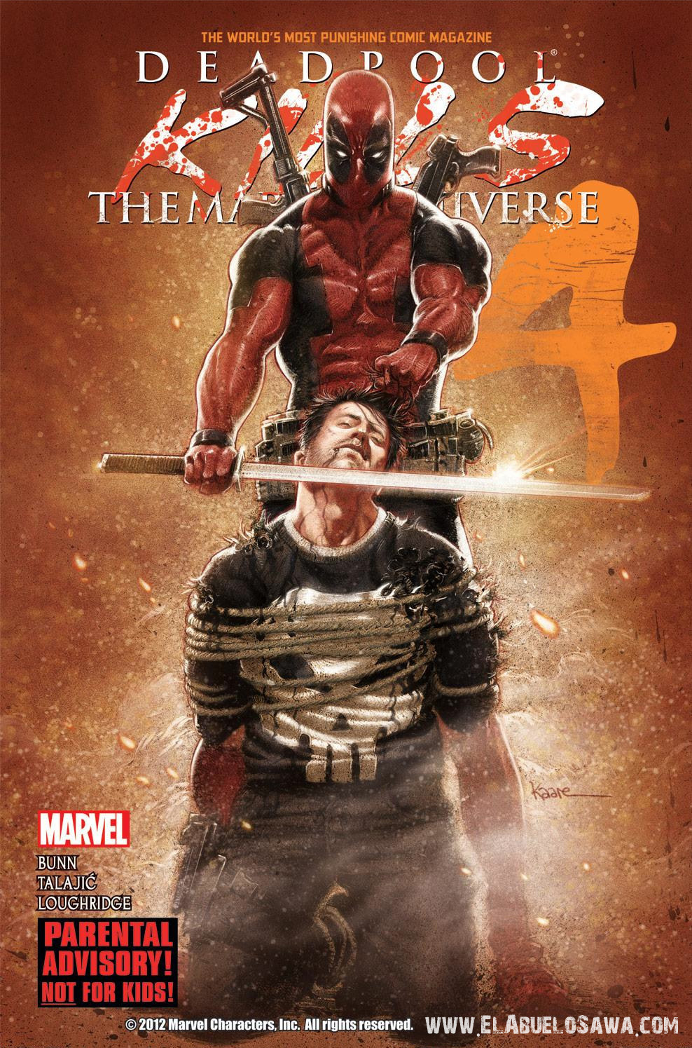 Carátula Deadpool Kills the Marvel Universe #04.cbr