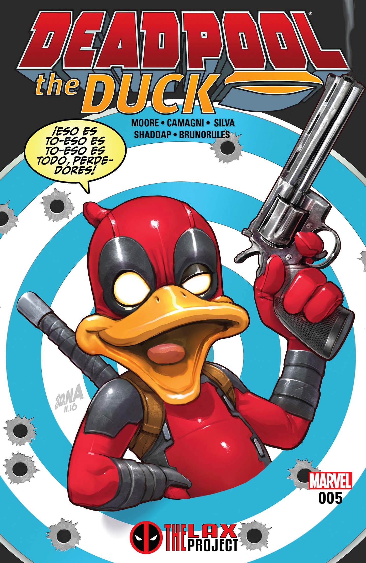 Carátula Deadpool The Duck #05 - Shaddap_brunoRules [TheLaxProject].cbr