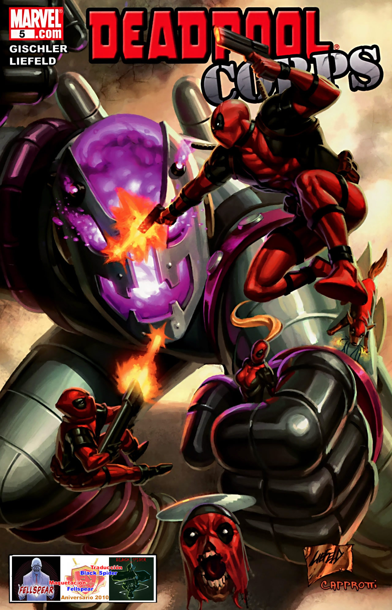 Carátula Deadpool_Corps_05_(Black_Spider_-_Fellspear)_(EK).cbr